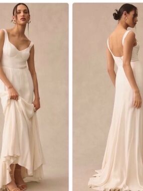 Reformation Lecce Maxi Dress Ivory